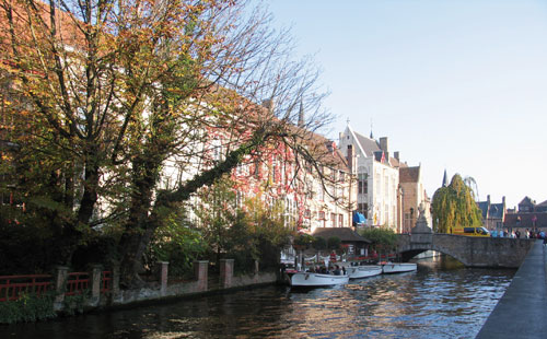 Crociera fluviale in Belgio, Bruges